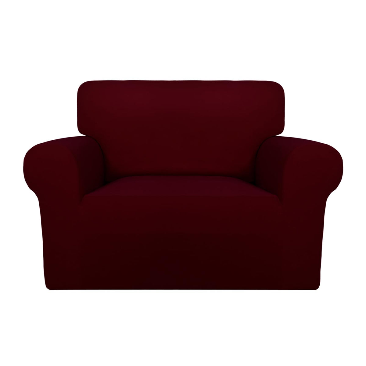 PureFit Stretch Couch Covers for Sofa Large Sofa Slipcovers Chocolate