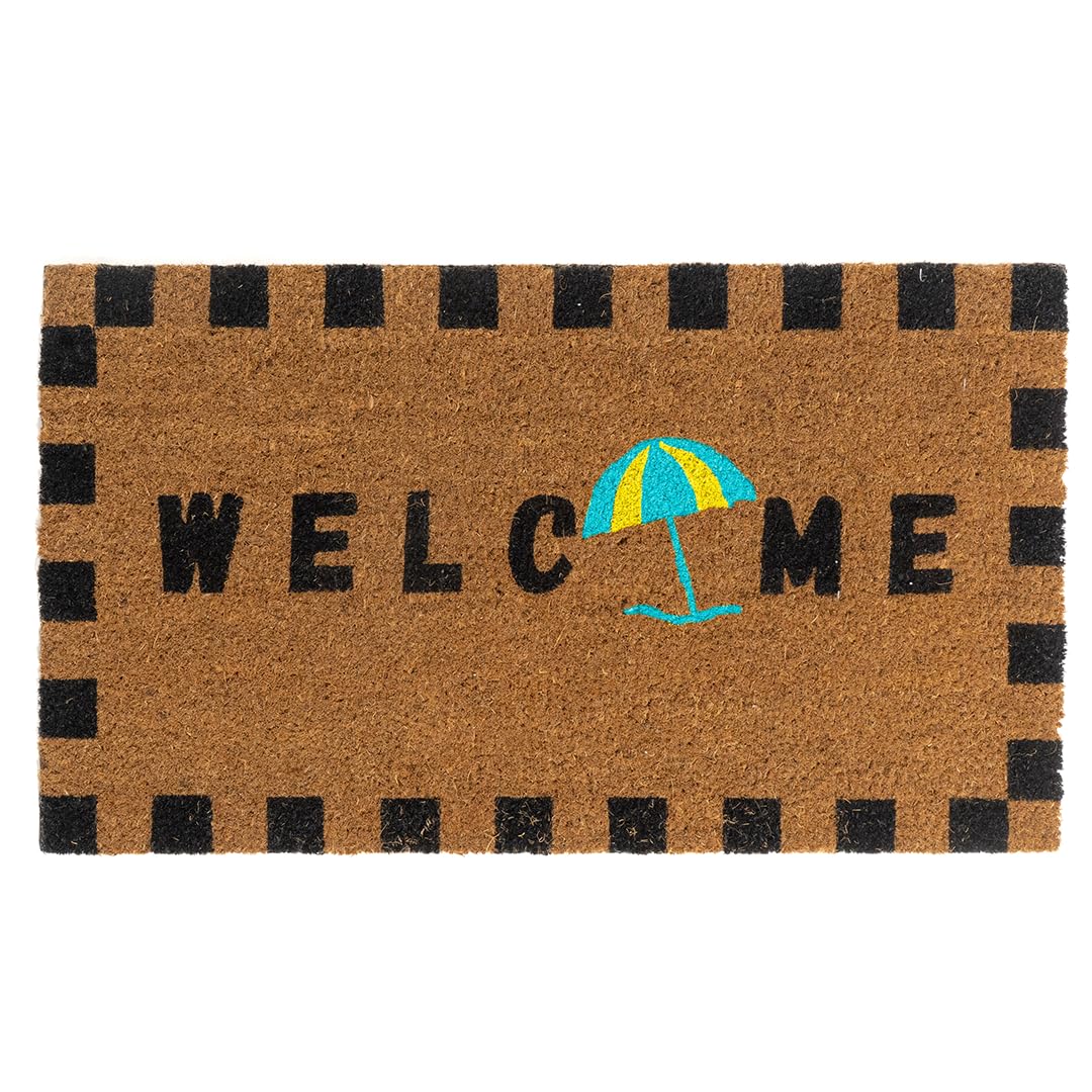 Folkulture Door Mat, Welcome Mat, Welcome Matt Outdoor Doormats - 16" x 28"