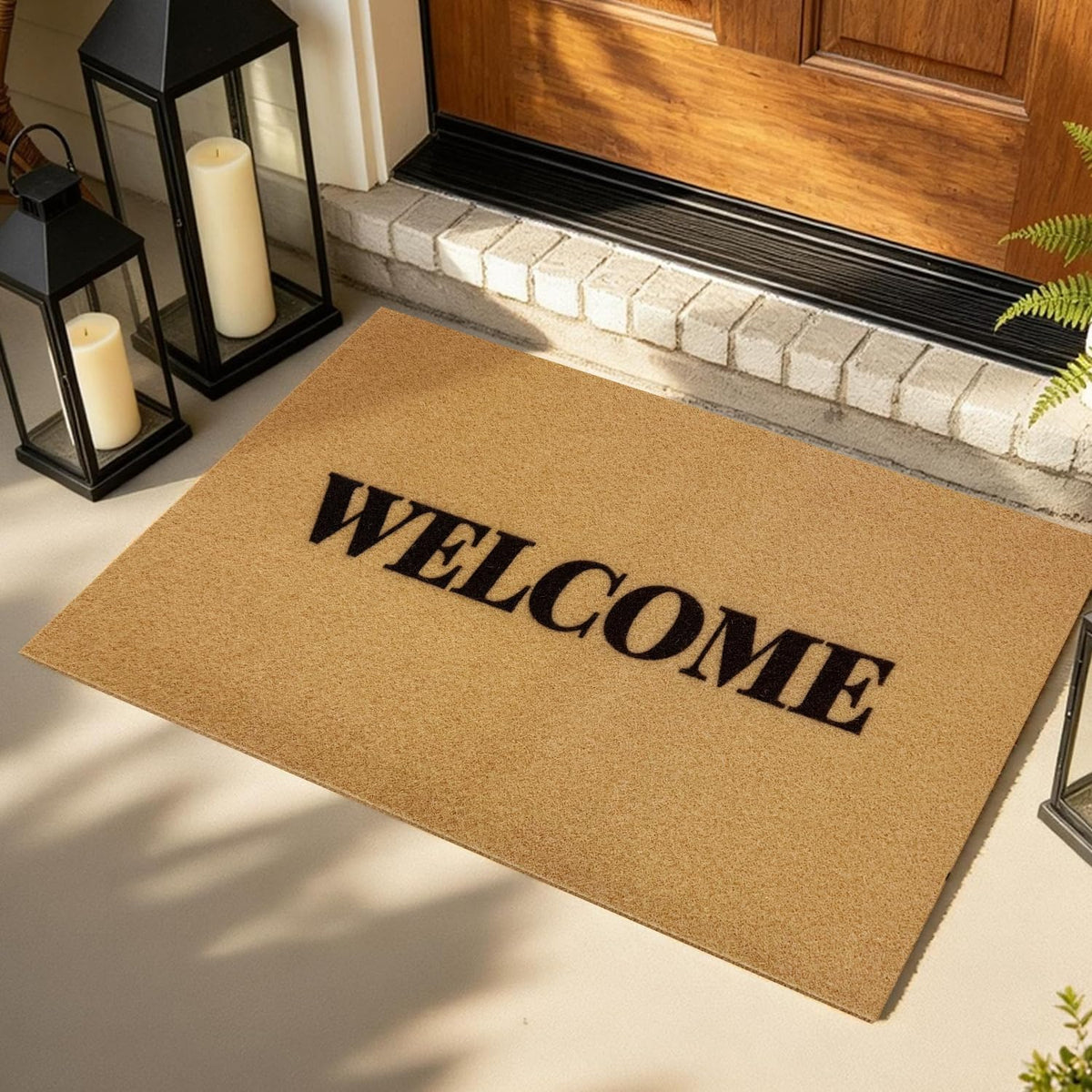 Halloween Door Mat, Non Slip Front Welcome Mat Outdoor Indoor 17x30