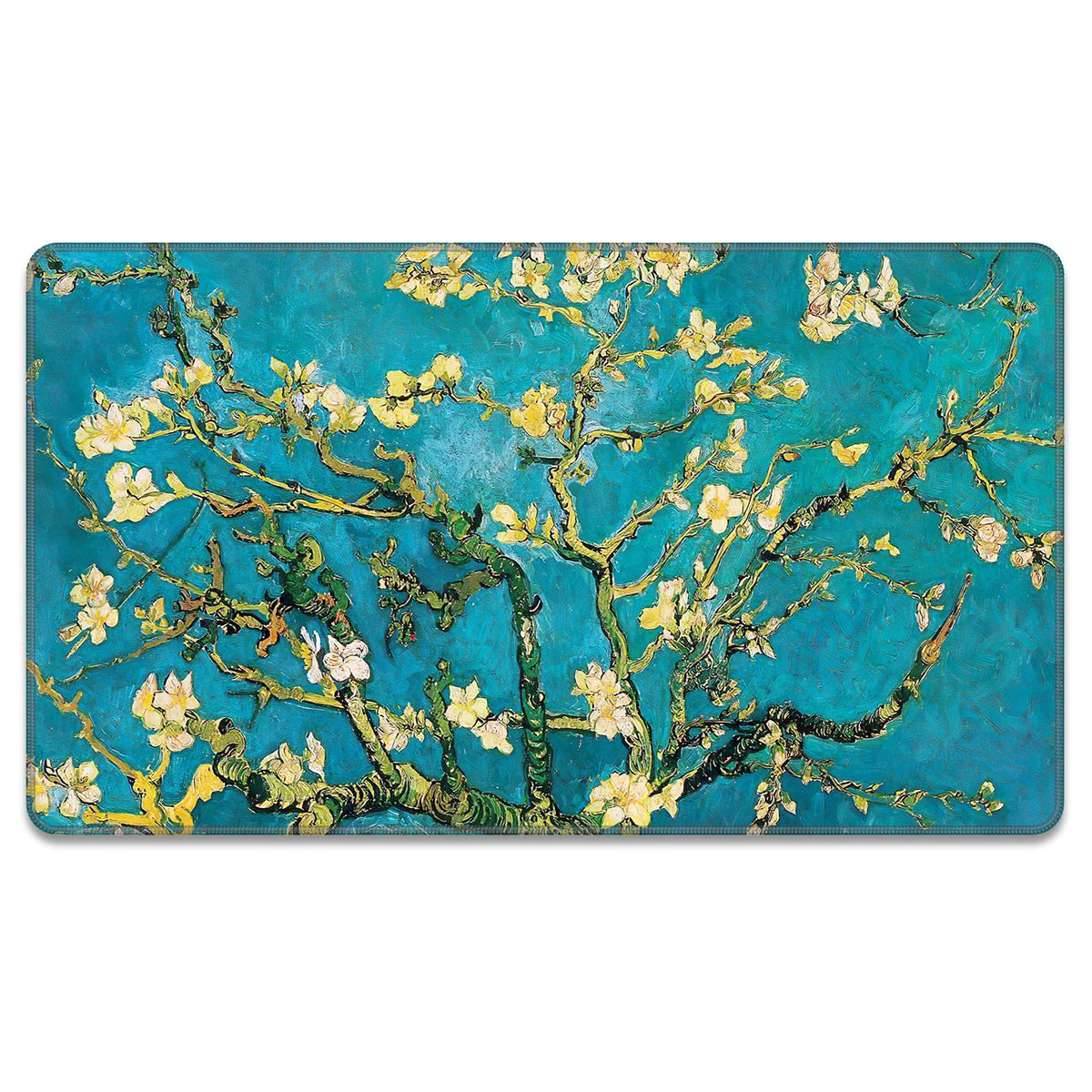 Rnivvi Front Door Mat, 30"x17" Cute Flower Theme Indoor Outdoor Welcome Mat, Heavy Duty Low Profile Anti-Slip Entryway Rug for Home Entrance, Floor, Patio Entry, Mud Room, Mandala Floral