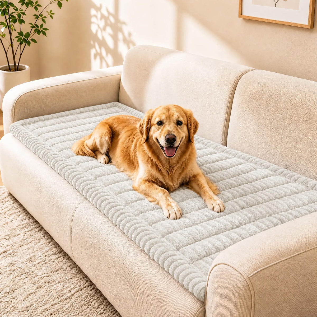 BIETYONE Couch Covers for Dogs,Washable Non Slip Sofa Protector for Pets