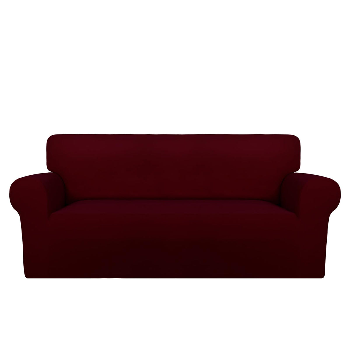 PureFit Stretch Couch Covers for Sofa Large Sofa Slipcovers Chocolate