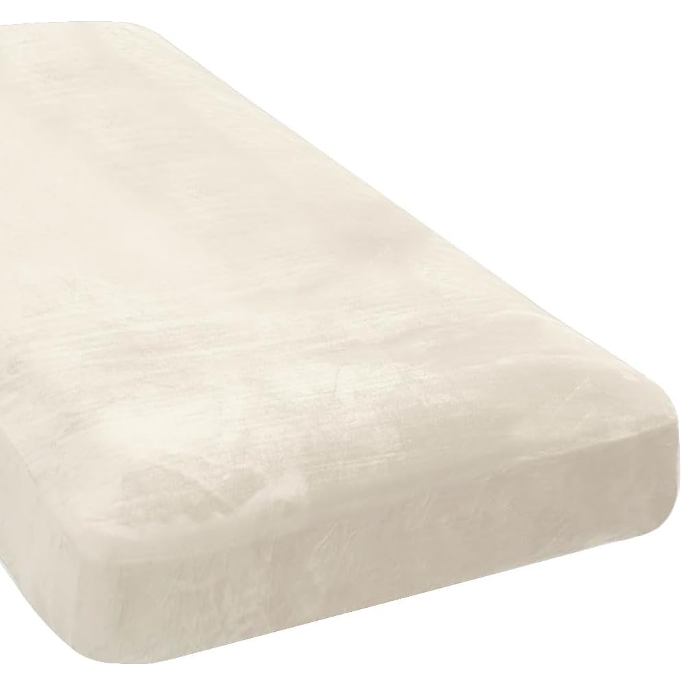 H.VERSAILTEX Velvet Stretch Couch Cushion Cover Plush Cushion Slipcover for Chair Loveseat Sofa Cushion Furniture Protector Seat Cushion Sofa Cover (2 Piece Large Sofa Cushion Covers, Ivory)