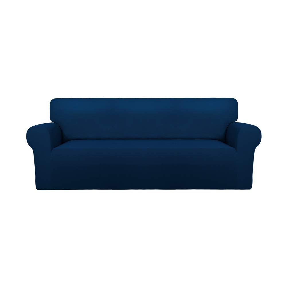 PureFit Stretch Couch Covers for Sofa Large Sofa Slipcovers Chocolate