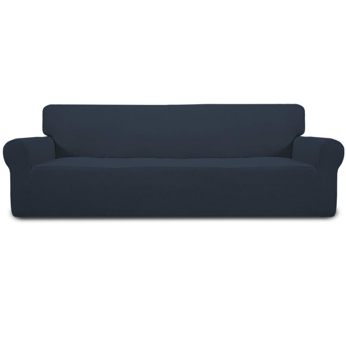 Easy-Going Stretch Couch Covers for Sofa Washable Large Dark Gray
