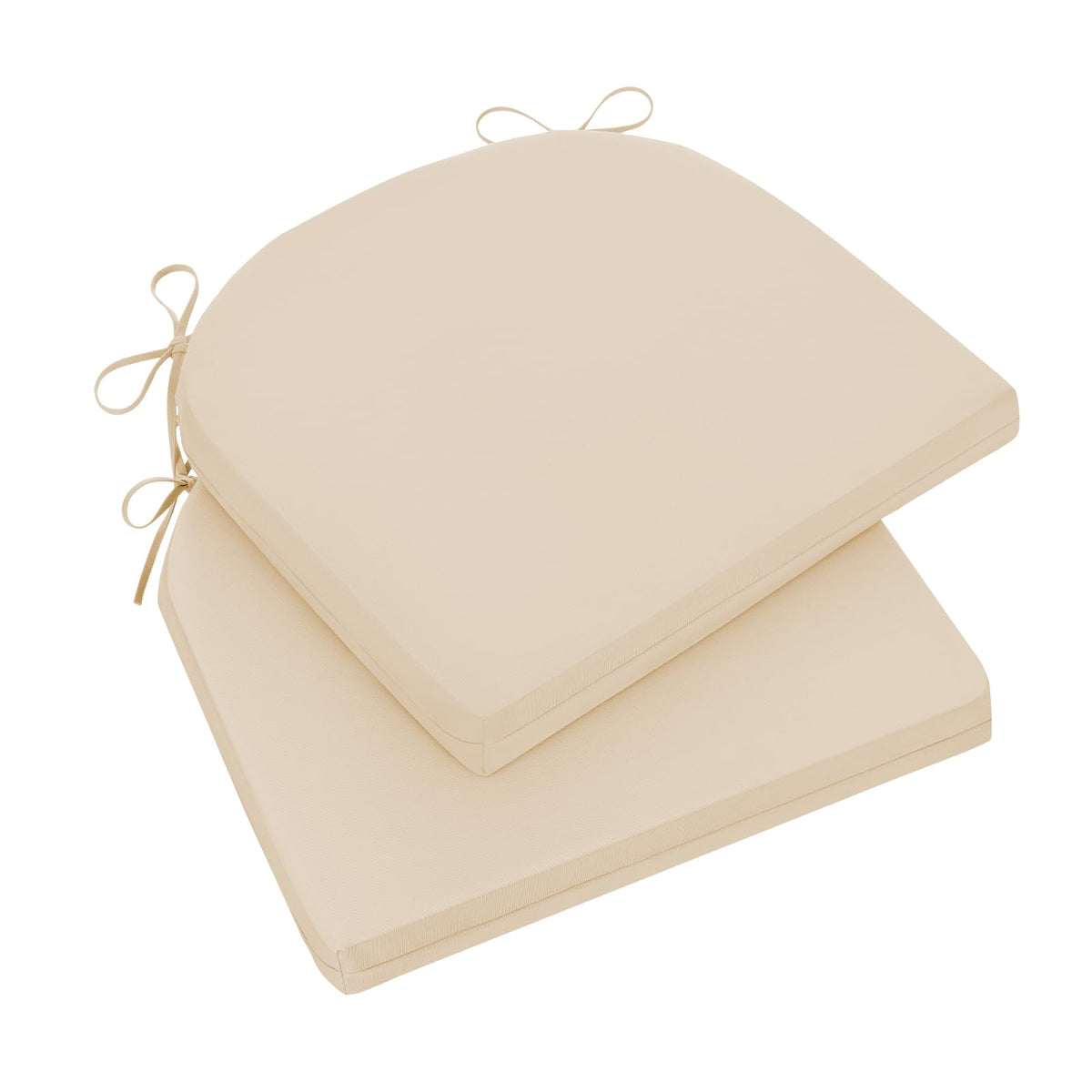 Wellsin Outdoor Chair Cushions for Patio Furniture - Outdoor Cushions for Chairs - Water Resistant Patio Chair Cushions Set of 4, 18.5"X16"X3", Flower