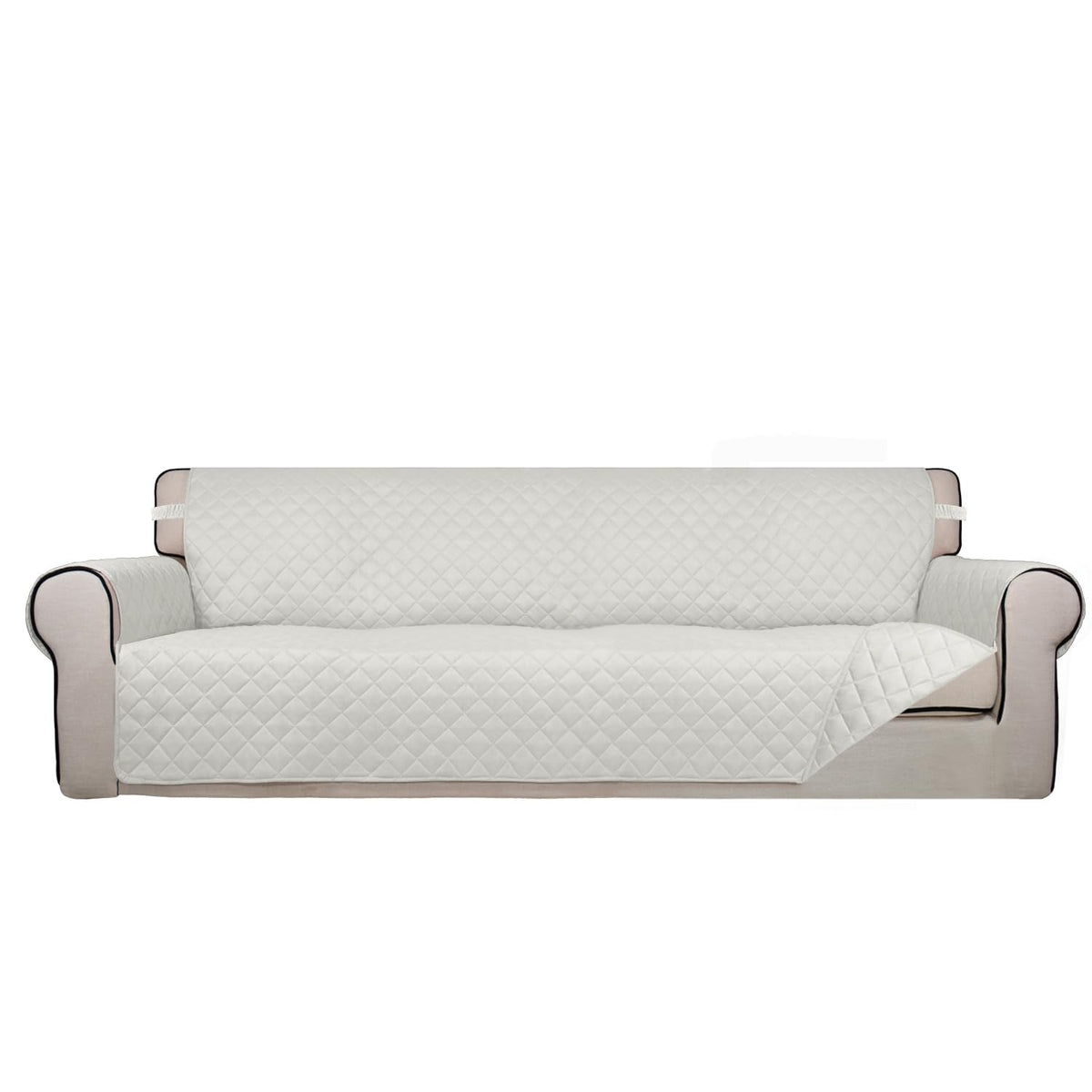 PureFit Reversible Quilted Couch Covers for Dogs Sofa Cover 4 Seater 88"