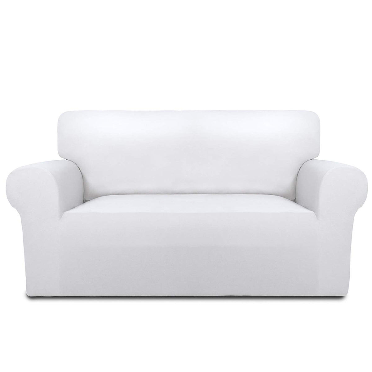 PureFit Stretch Couch Covers for Sofa Large Sofa Slipcovers Dark Gray