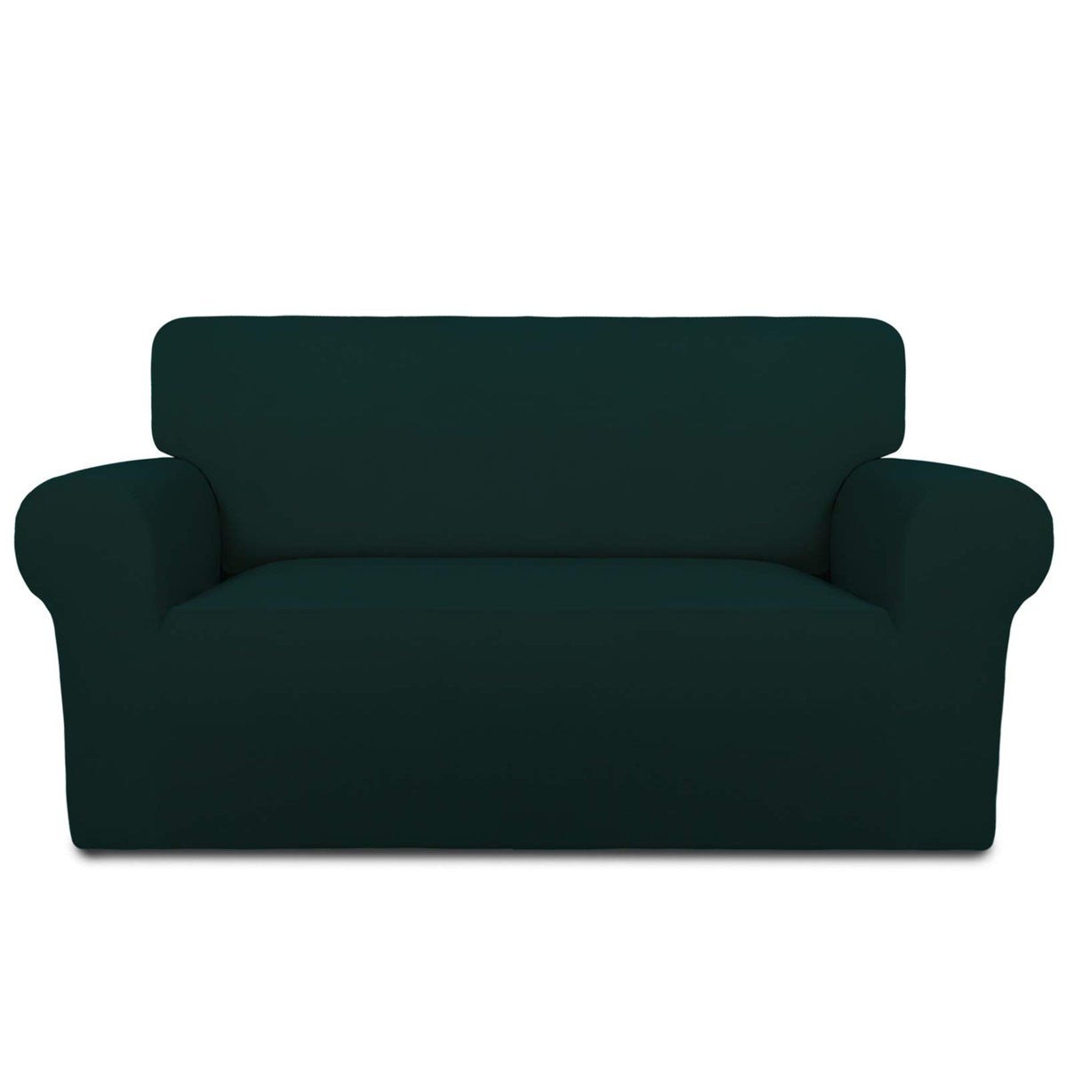 PureFit Stretch Couch Covers for Sofa Large Sofa Slipcovers Dark Gray