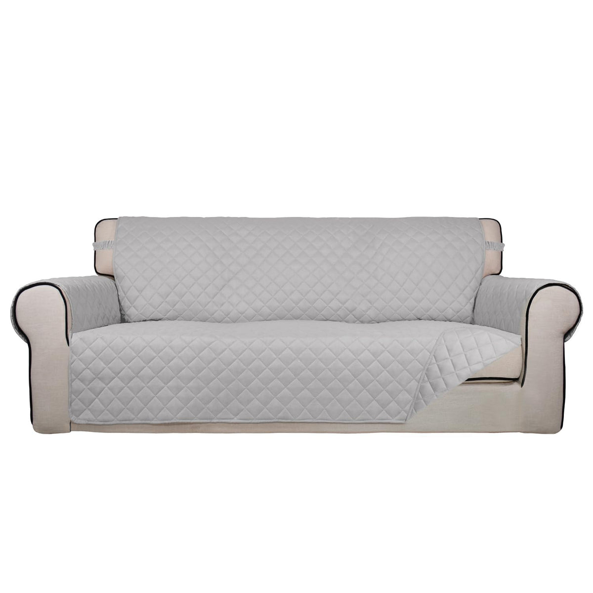 PureFit Reversible Quilted Couch Covers for Dogs Sofa Cover 4 Seater 88"