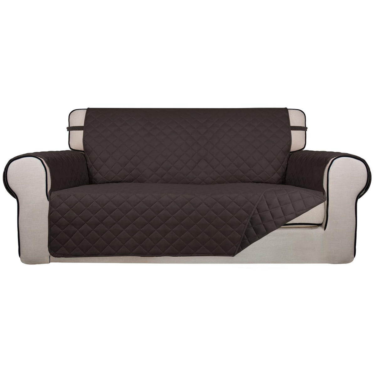 PureFit Reversible Quilted Couch Covers for Dogs Sofa Cover 4 Seater 88"