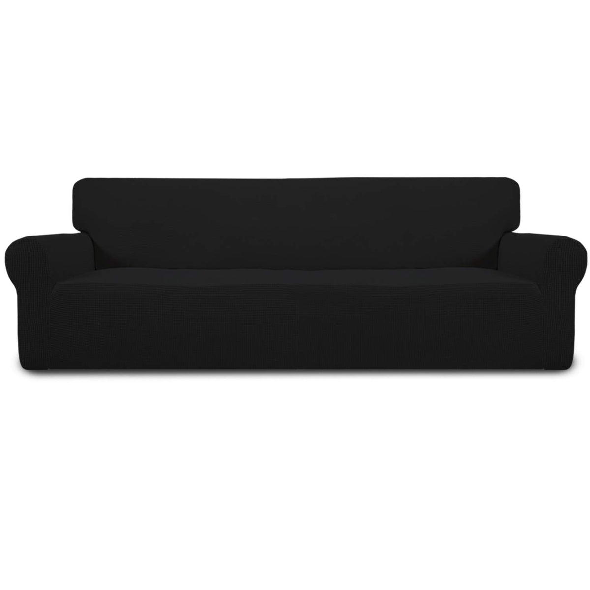 Easy-Going Stretch Oversized Sofa Couch Slipcover Washable Dark Gray