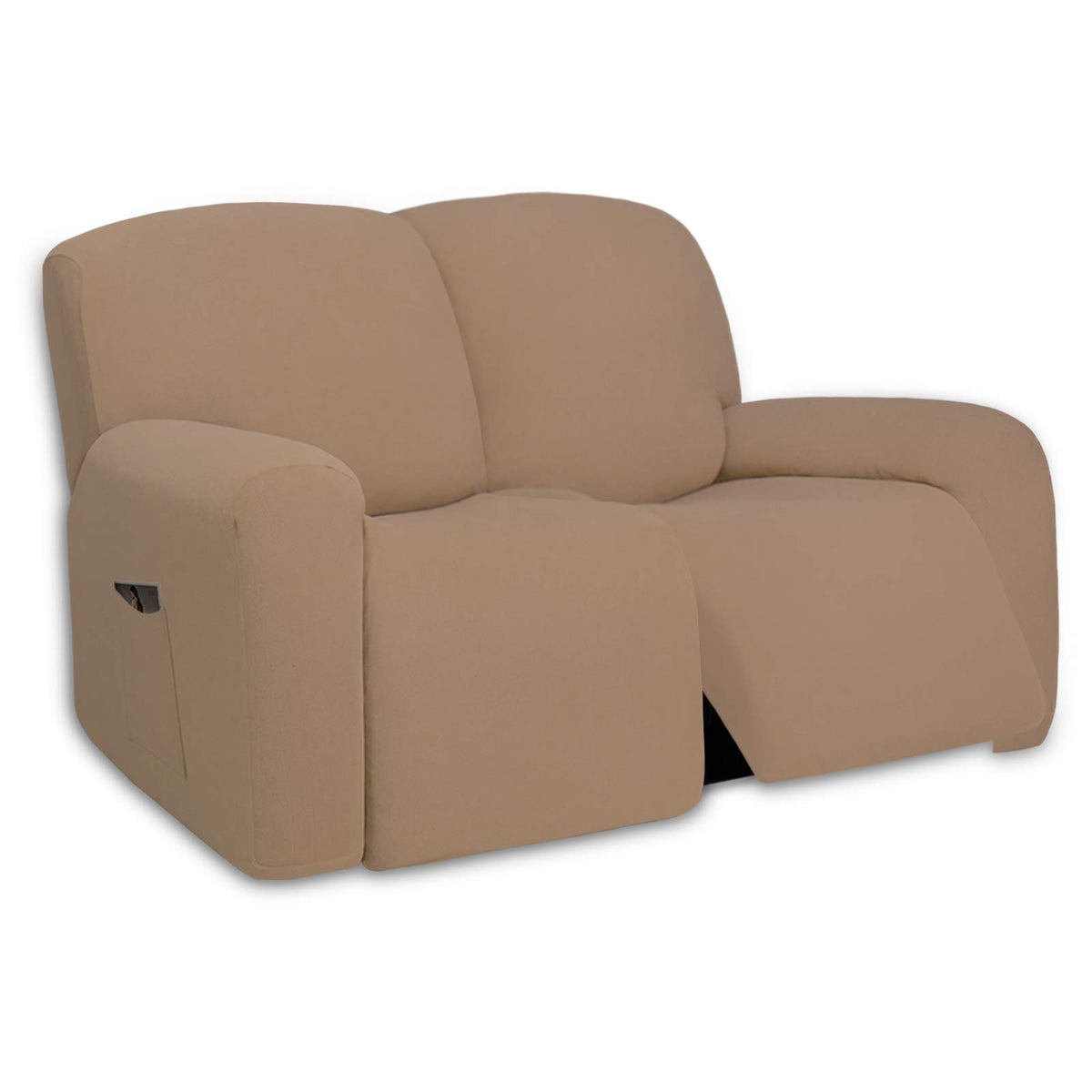 PureFit Stretch Couch Covers for Sofa Large Sofa Slipcovers Dark Gray