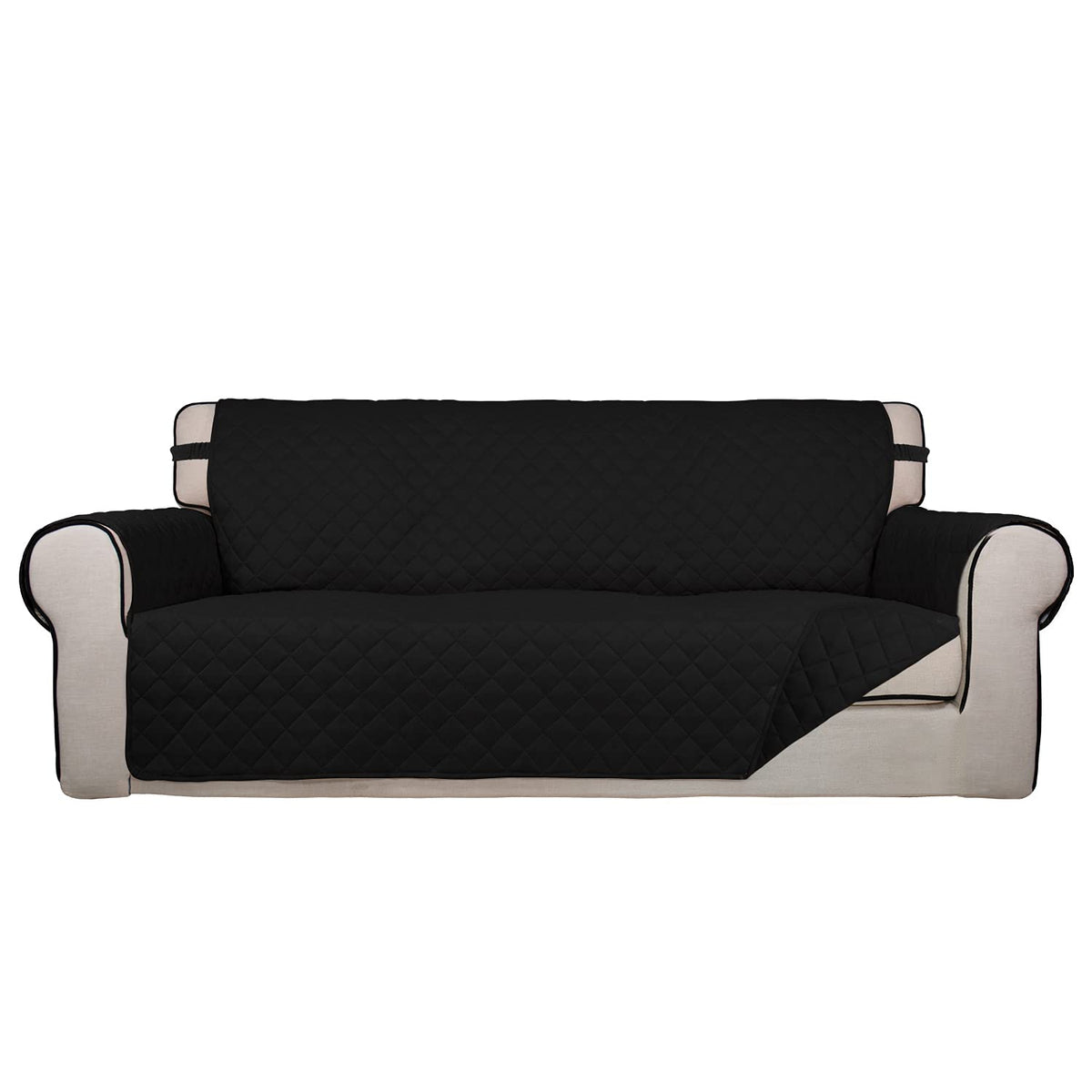 PureFit Reversible Quilted Sofa Cover Dog Couch Covers for Sofa, 66 in