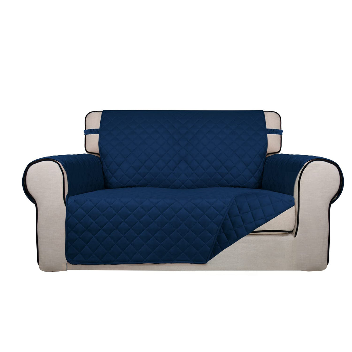 PureFit Reversible Quilted Couch Covers for Dogs Sofa Cover 4 Seater 88"