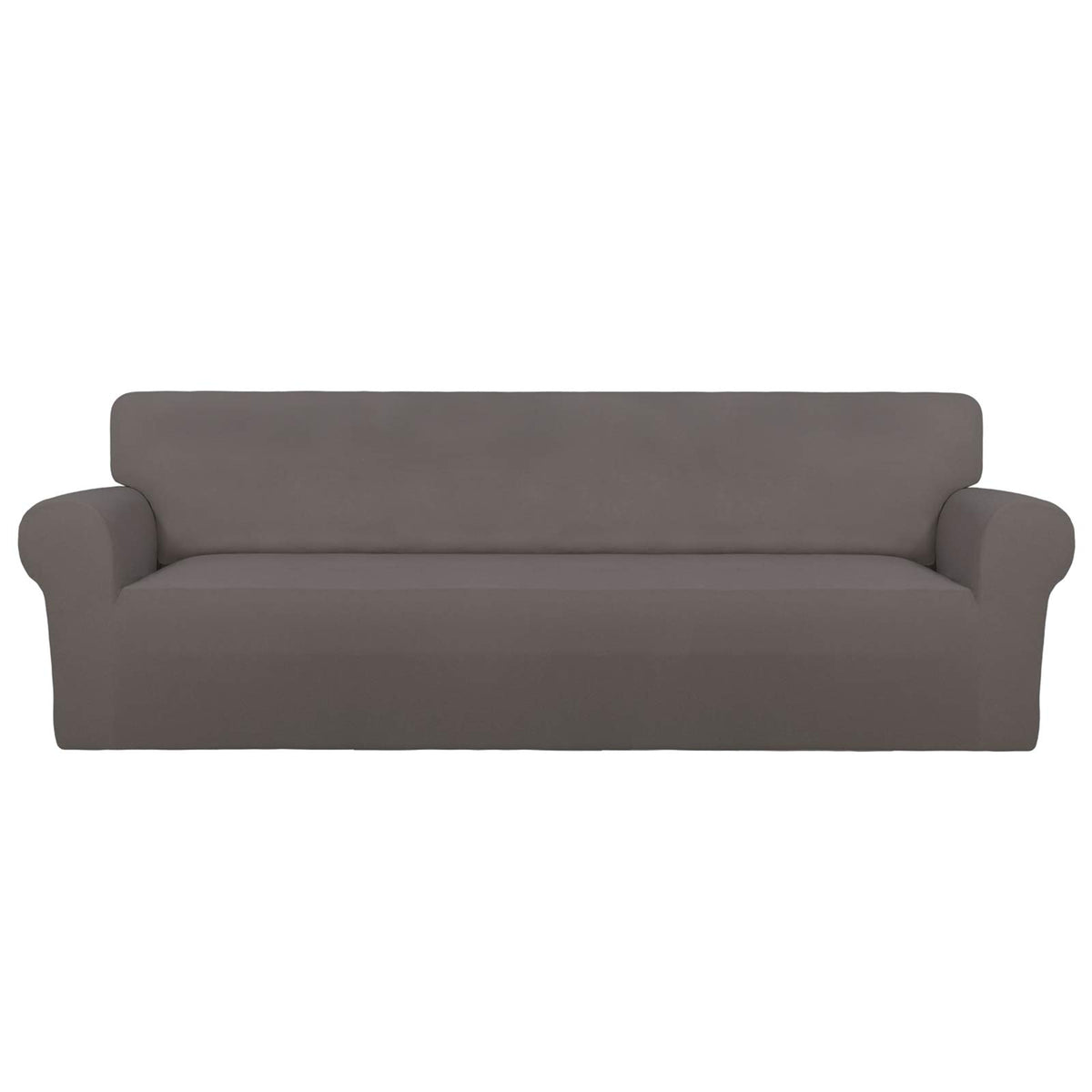 PureFit Stretch Couch Covers for Sofa Large Sofa Slipcovers Chocolate