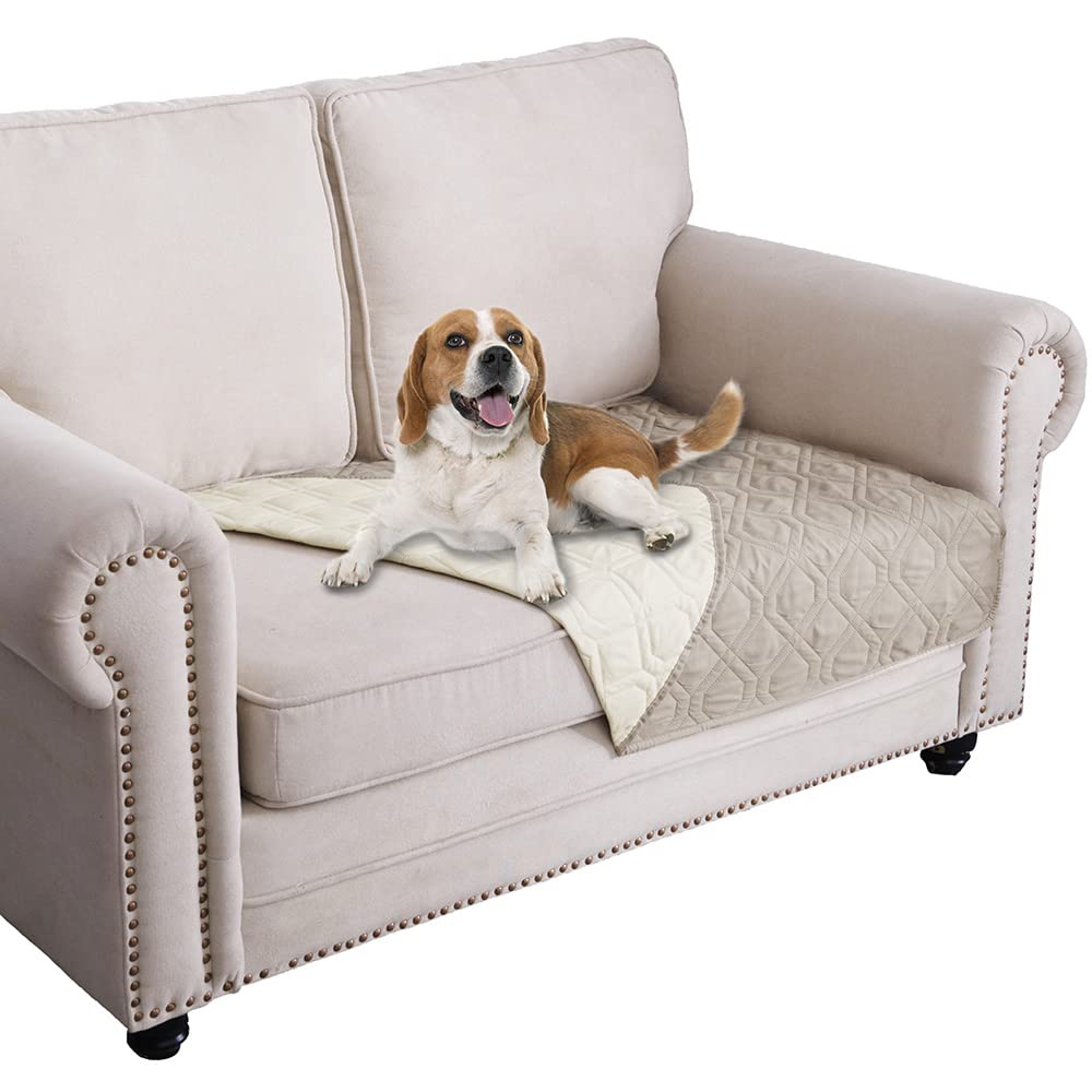 Ameritex Waterproof Dog Bed Blankets Cover for Bed Couch Sofa Reversible