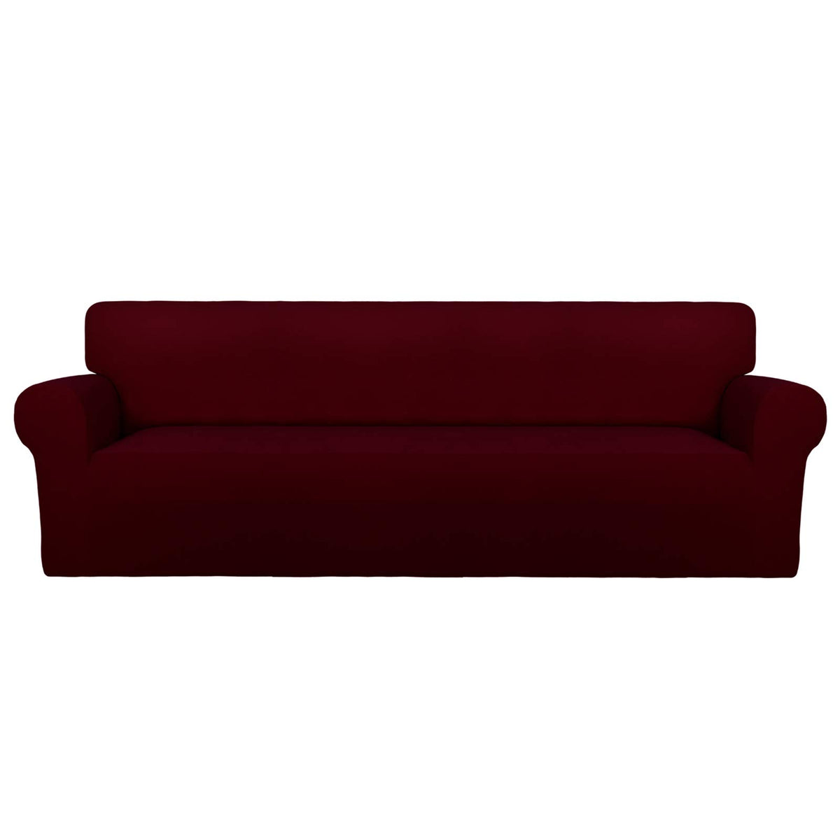 PureFit Stretch Couch Covers for Sofa Large Sofa Slipcovers Dark Gray