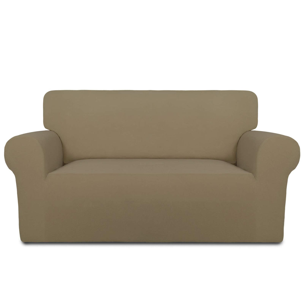 PureFit Stretch Couch Covers for Sofa Large Sofa Slipcovers Chocolate
