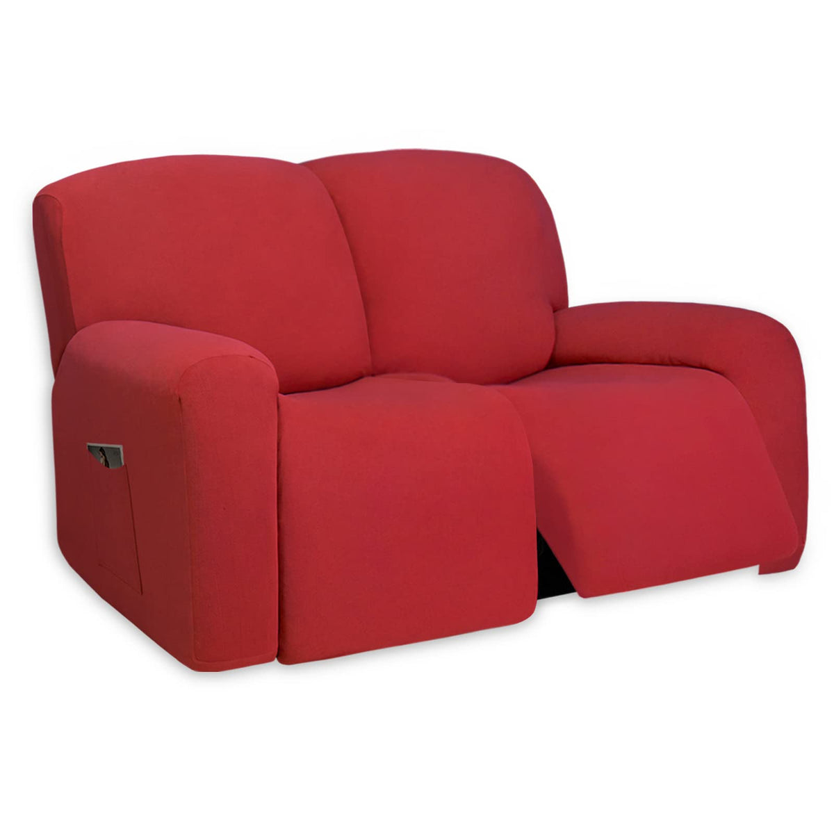 PureFit Stretch Couch Covers for Sofa Large Sofa Slipcovers Chocolate