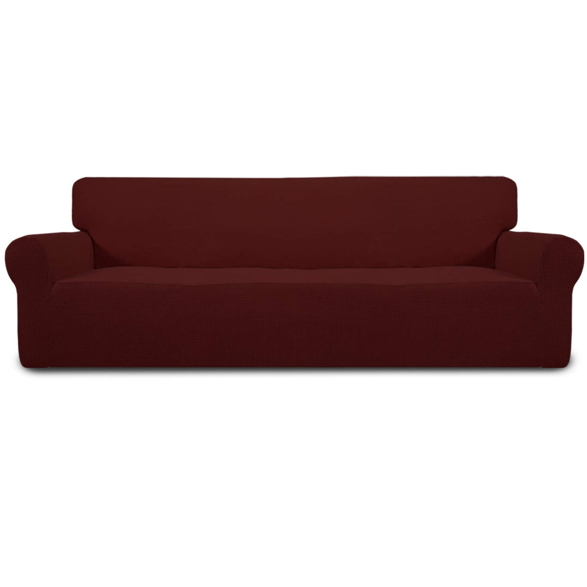 Easy-Going Stretch Couch Covers for Sofa Washable Large Black