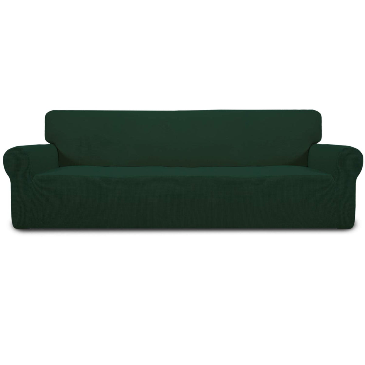 Easy-Going Stretch Couch Covers for Sofa Washable Large Dark Gray