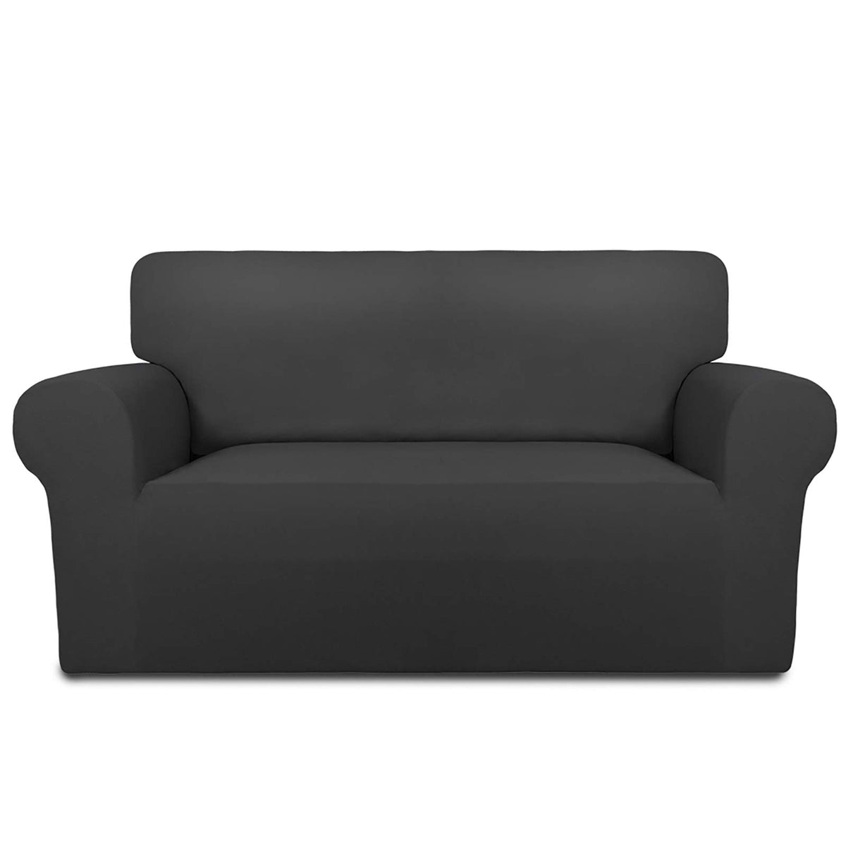 PureFit Stretch Couch Covers for Sofa Large Sofa Slipcovers Chocolate