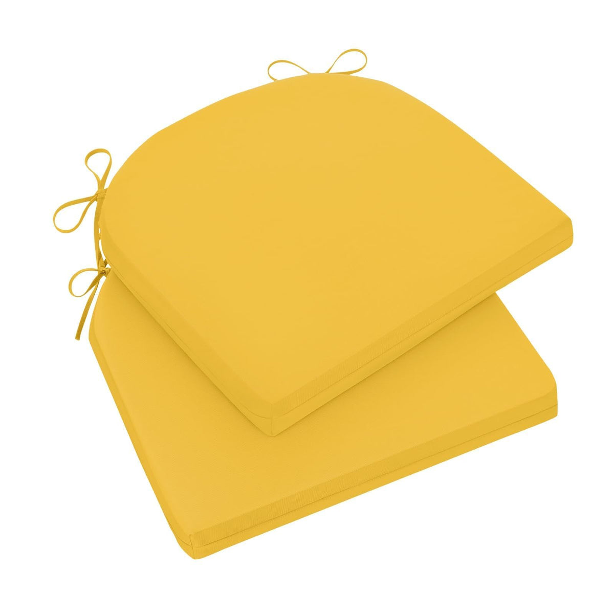 Wellsin Outdoor Chair Cushions for Patio Furniture - Outdoor Cushions for Chairs - Water Resistant Patio Chair Cushions Set of 4, 18.5"X16"X3", Flower