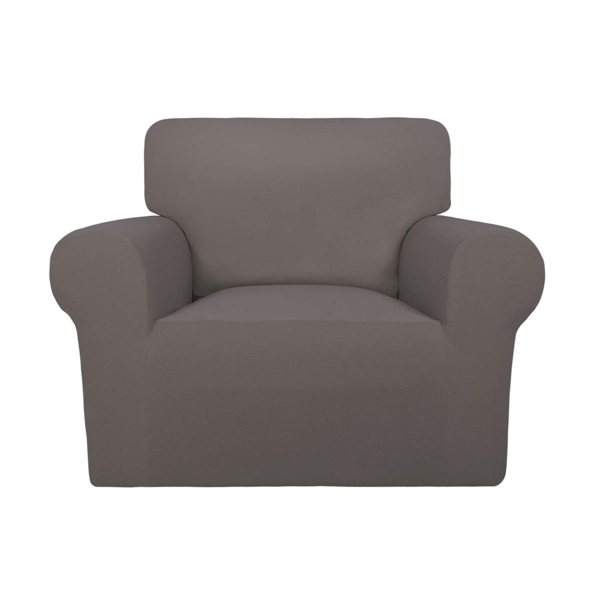 PureFit Stretch Couch Covers for Sofa Large Sofa Slipcovers Dark Gray