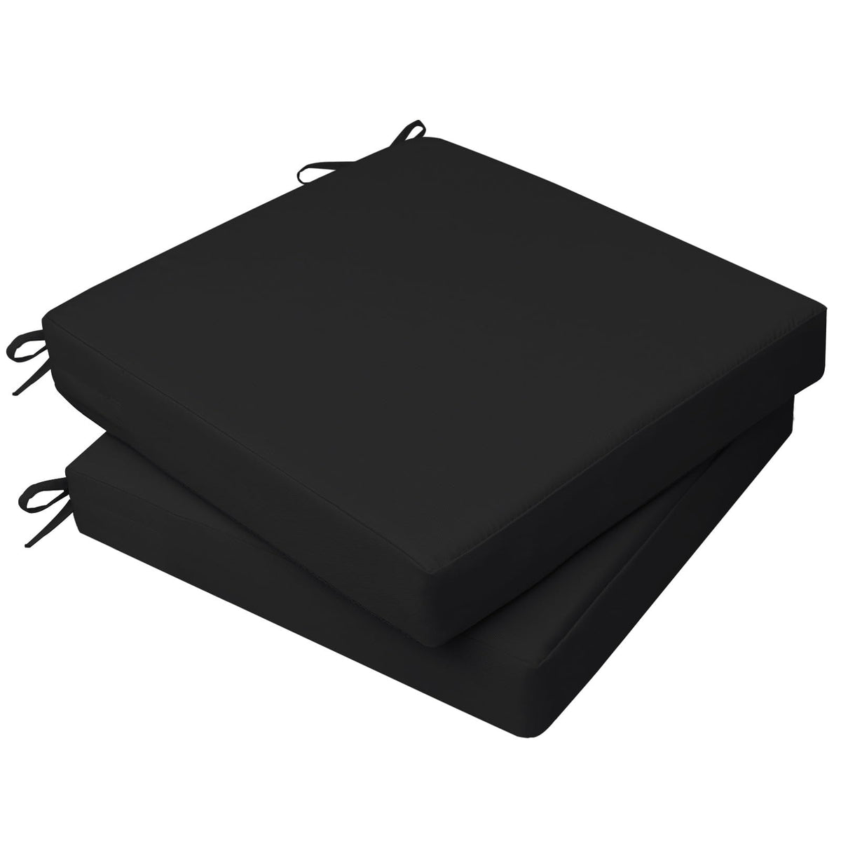 AAAAAcessories Outdoor Chair Cushions, 18 x 18 x 2 inches, Set of 2