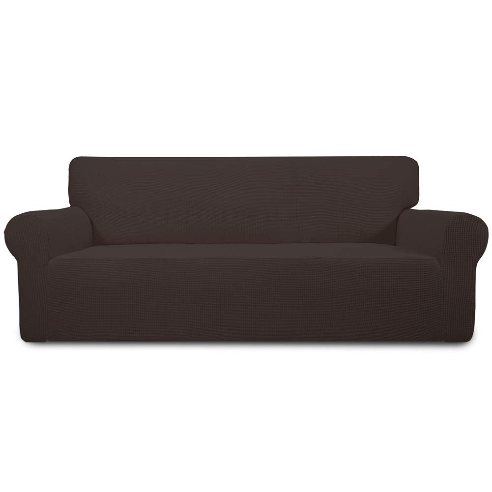 Easy-Going Stretch Couch Covers for Sofa Washable Large Cream