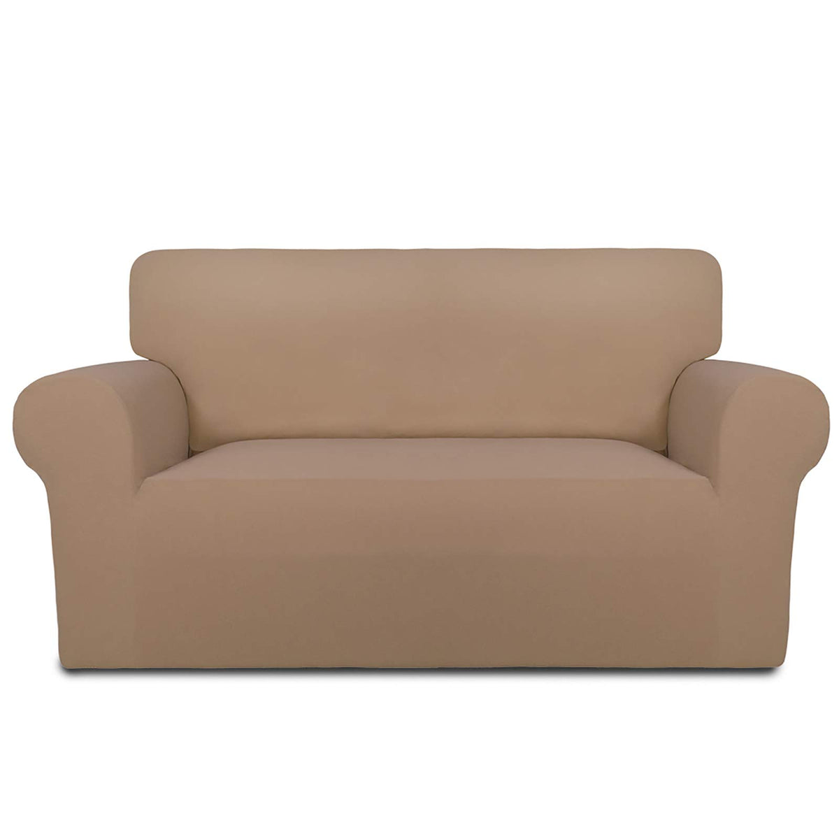 PureFit Stretch Couch Covers for Sofa Large Sofa Slipcovers Dark Gray