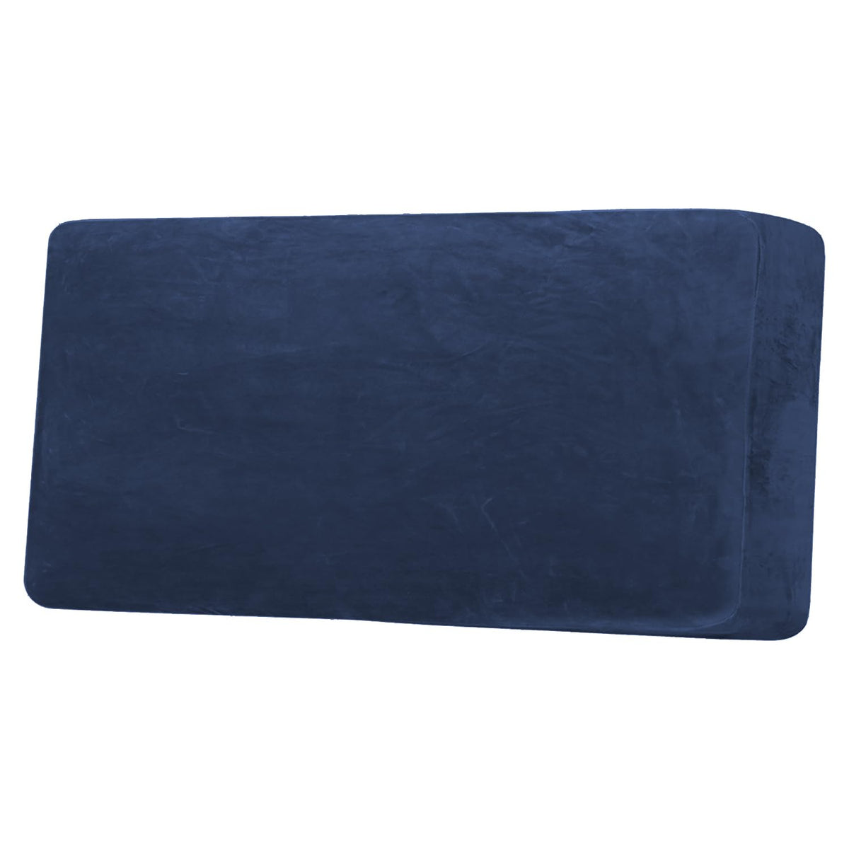 H.VERSAILTEX Velvet Stretch Couch Cushion Cover Plush Cushion Slipcover for Chair Loveseat Sofa Cushion Furniture Protector Seat Cushion Sofa Cover (2 Piece Large Sofa Cushion Covers, Ivory)