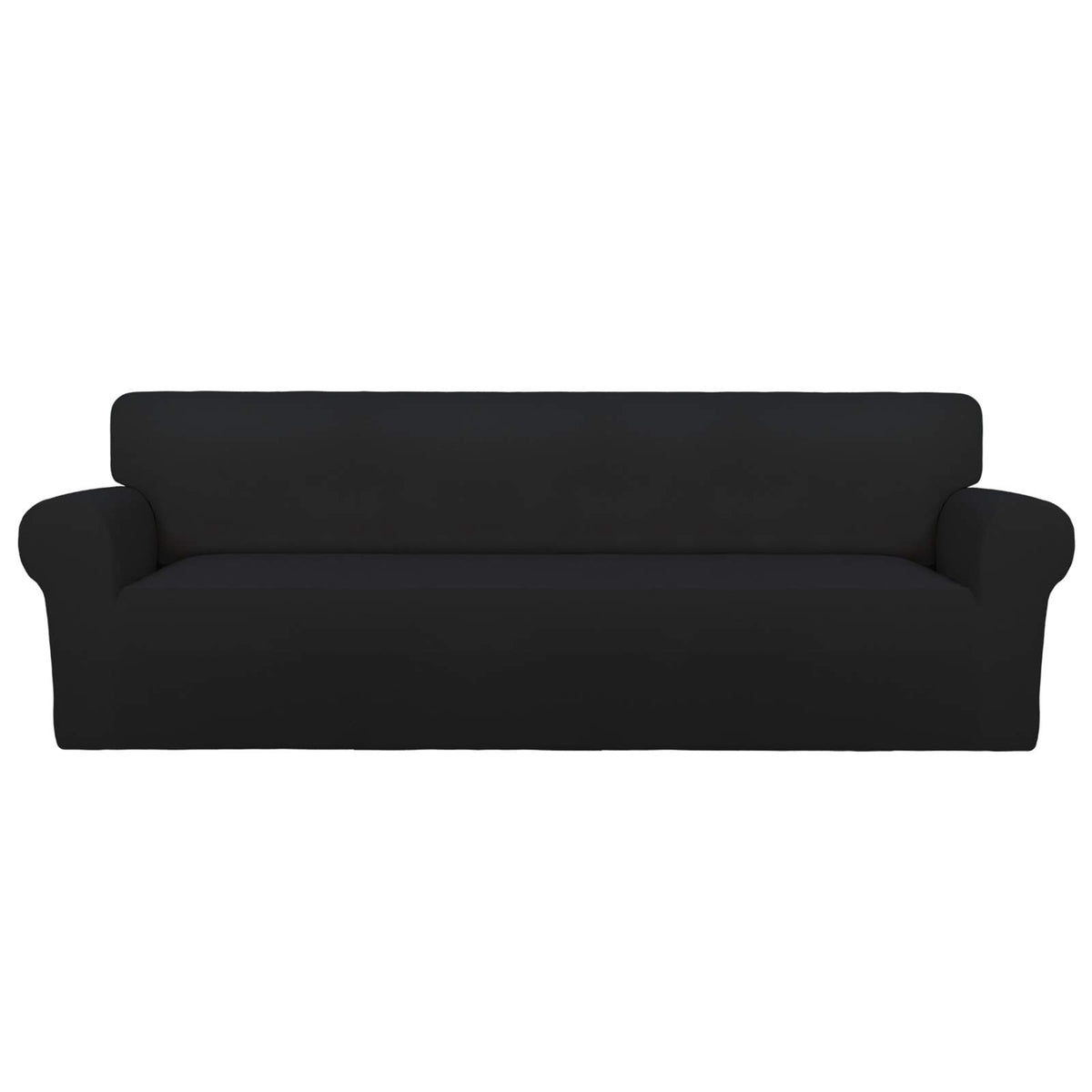 PureFit Stretch Couch Covers for Sofa Large Sofa Slipcovers Dark Gray