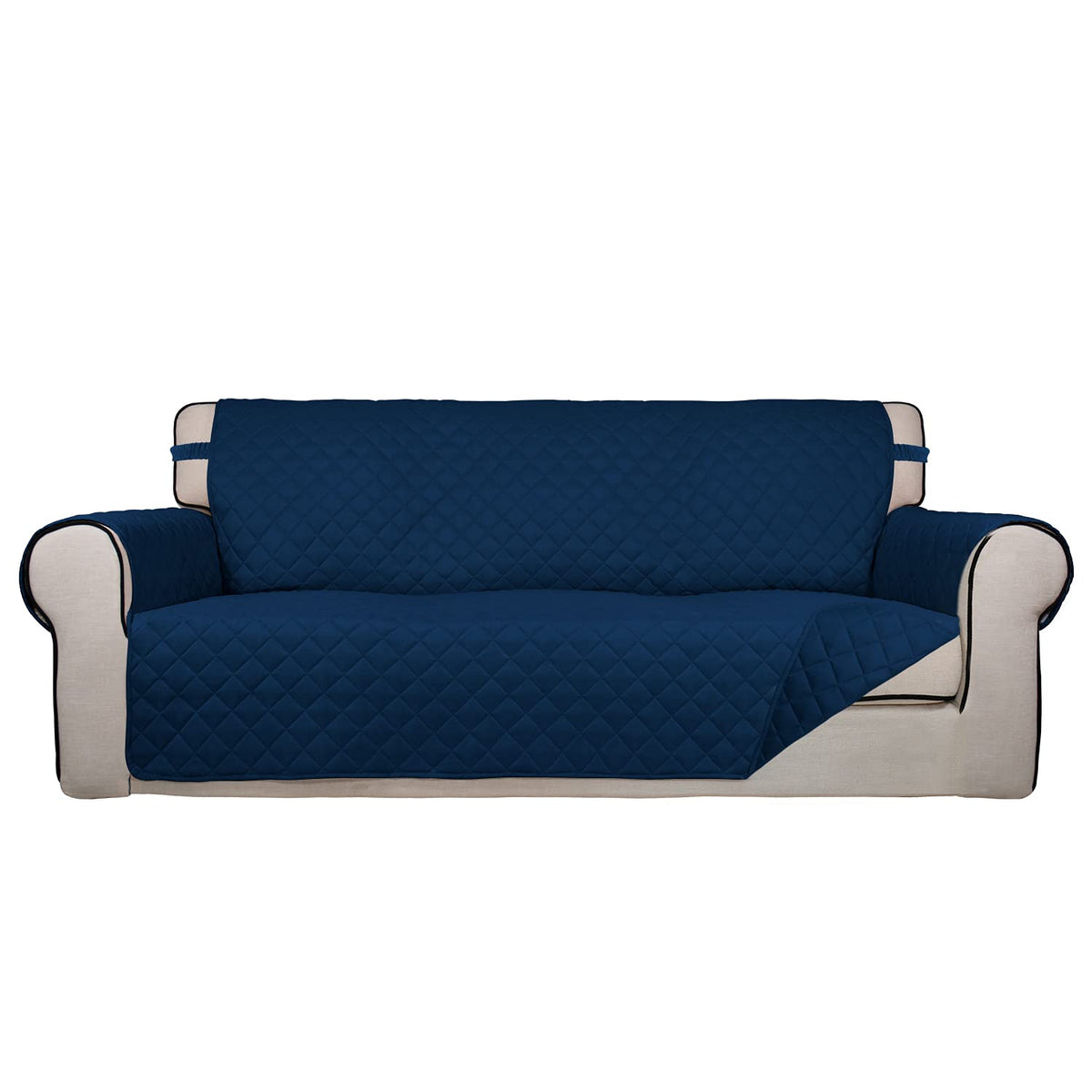 PureFit Reversible Quilted Couch Covers for Dogs Sofa Cover 4 Seater 88"