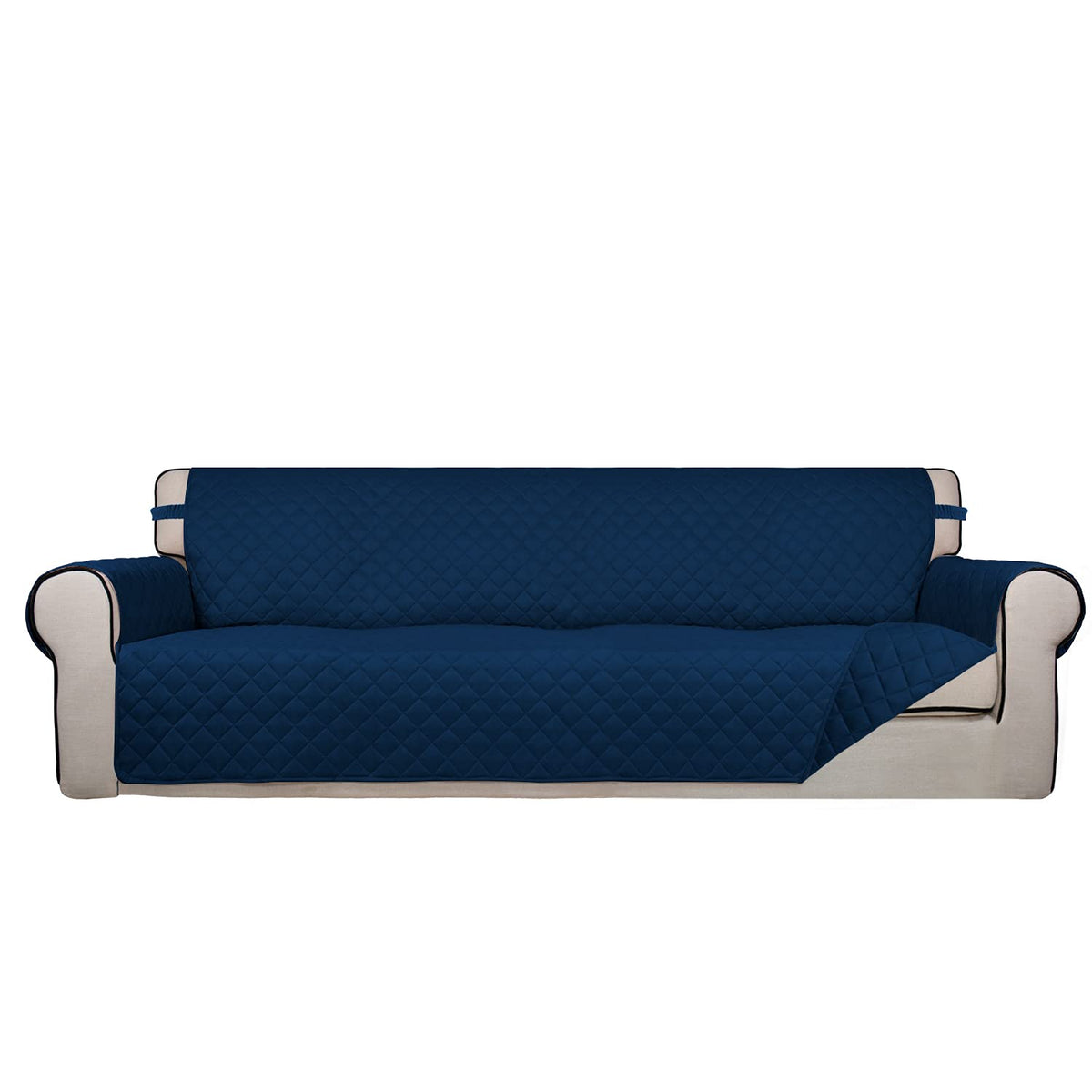 PureFit Reversible Quilted Couch Covers for Dogs Sofa Cover 4 Seater 88"
