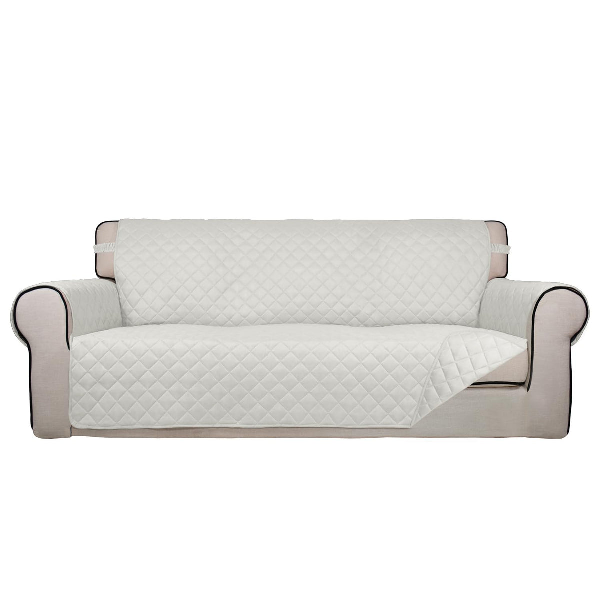 PureFit Reversible Quilted Couch Covers for Dogs Sofa Cover 4 Seater 88"