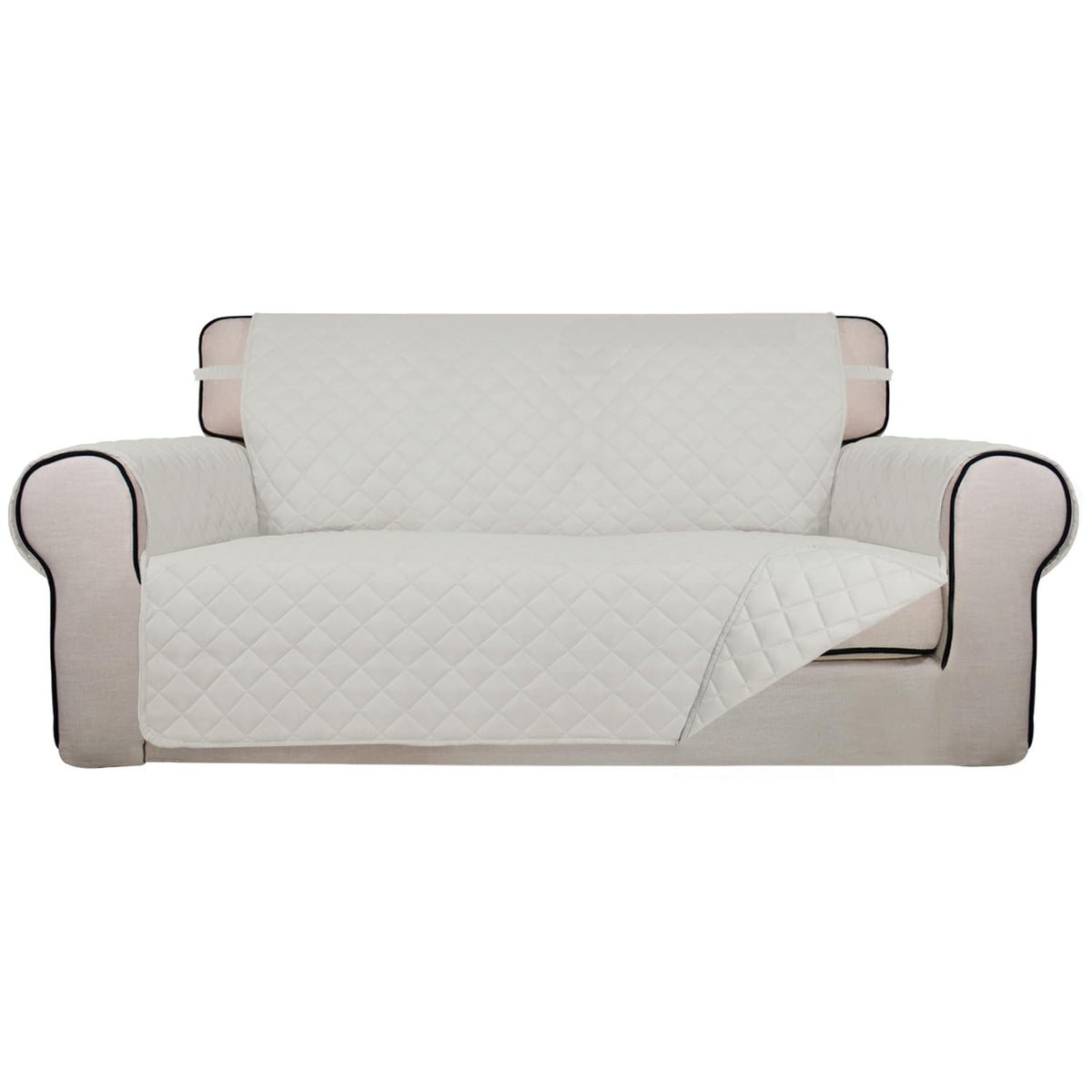 PureFit Reversible Quilted Couch Covers for Dogs Sofa Cover 4 Seater 88"