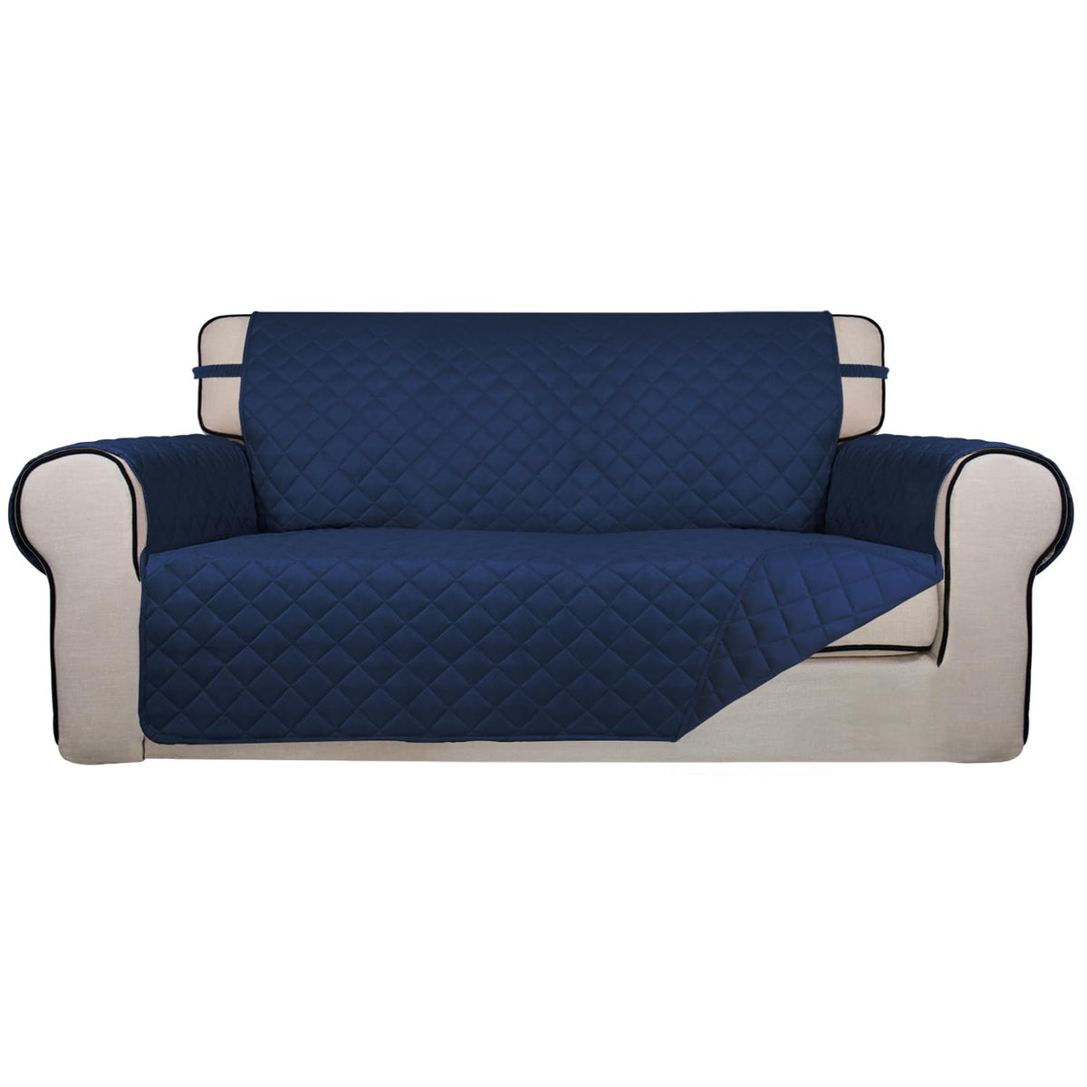 PureFit Reversible Quilted Couch Covers for Dogs Sofa Cover 4 Seater 88"