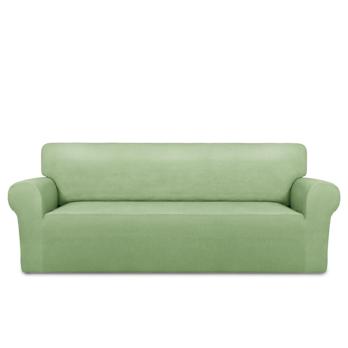 PureFit Stretch Couch Covers for Sofa Large Sofa Slipcovers Chocolate