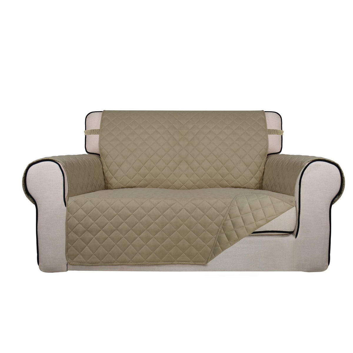 PureFit Reversible Quilted Sofa Cover Dog Couch Covers for Sofa, 66 in