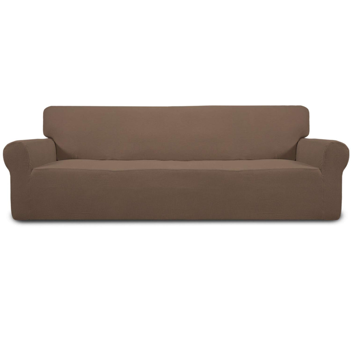 Easy-Going Stretch Couch Covers for Sofa Washable Large Dark Gray