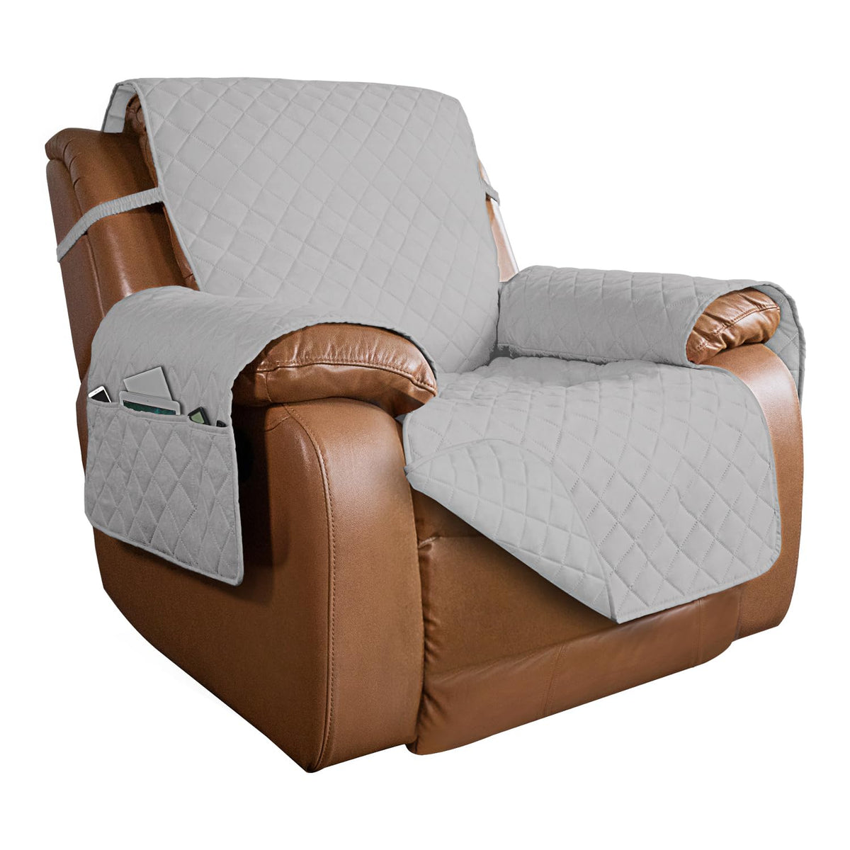 PureFit Reversible Quilted Couch Covers for Dogs Sofa Cover 4 Seater 88"