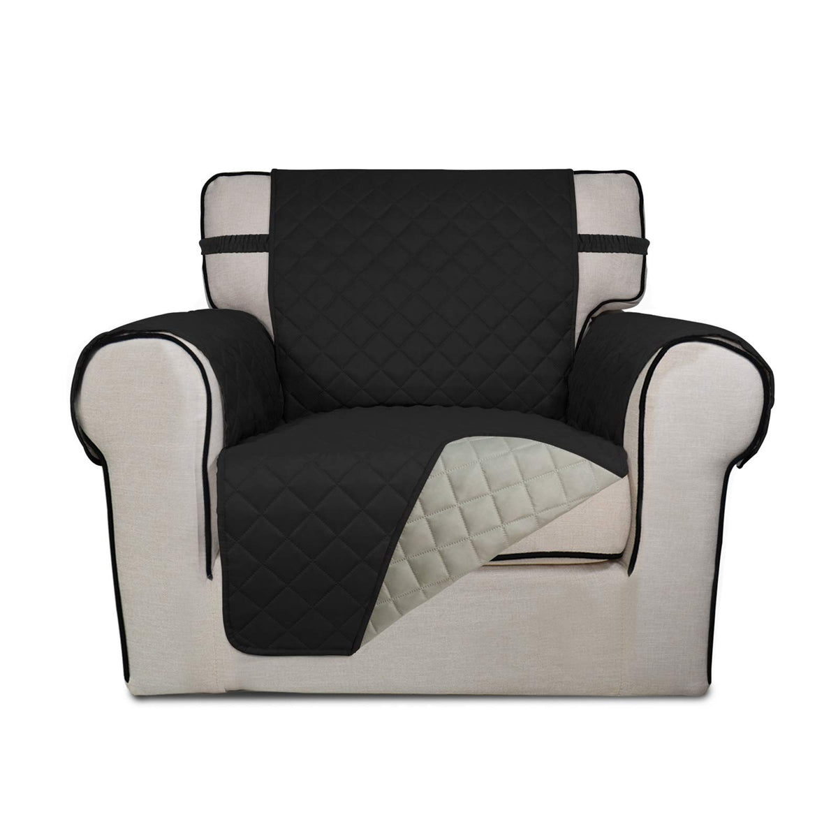 PureFit Reversible Quilted Couch Covers for Dogs Sofa Cover 4 Seater 88"