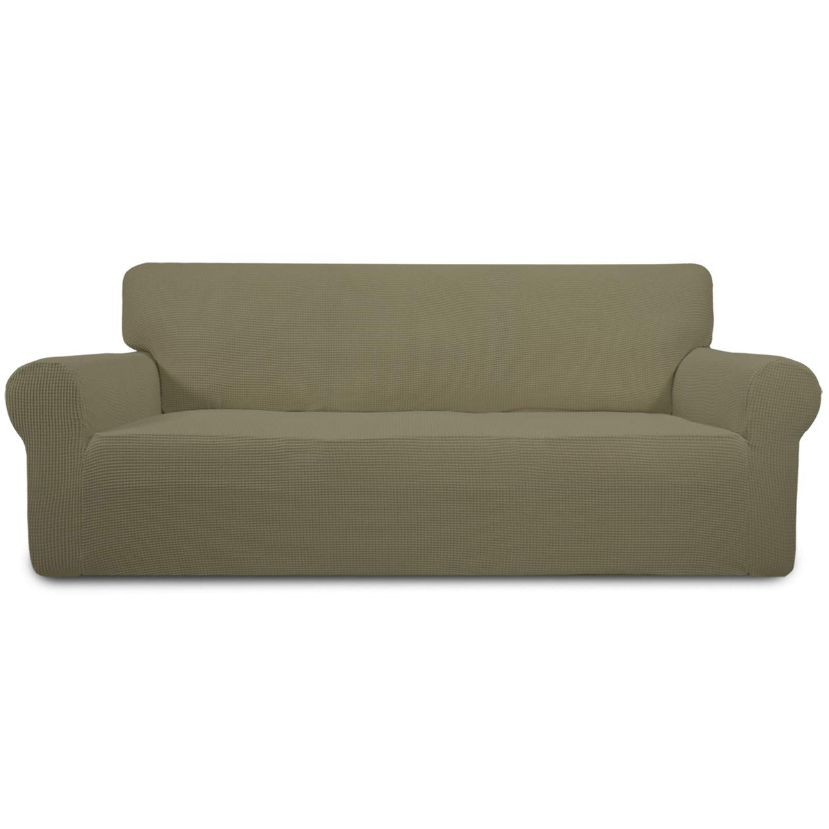 Easy-Going Stretch Couch Covers for Sofa Washable Large Cream