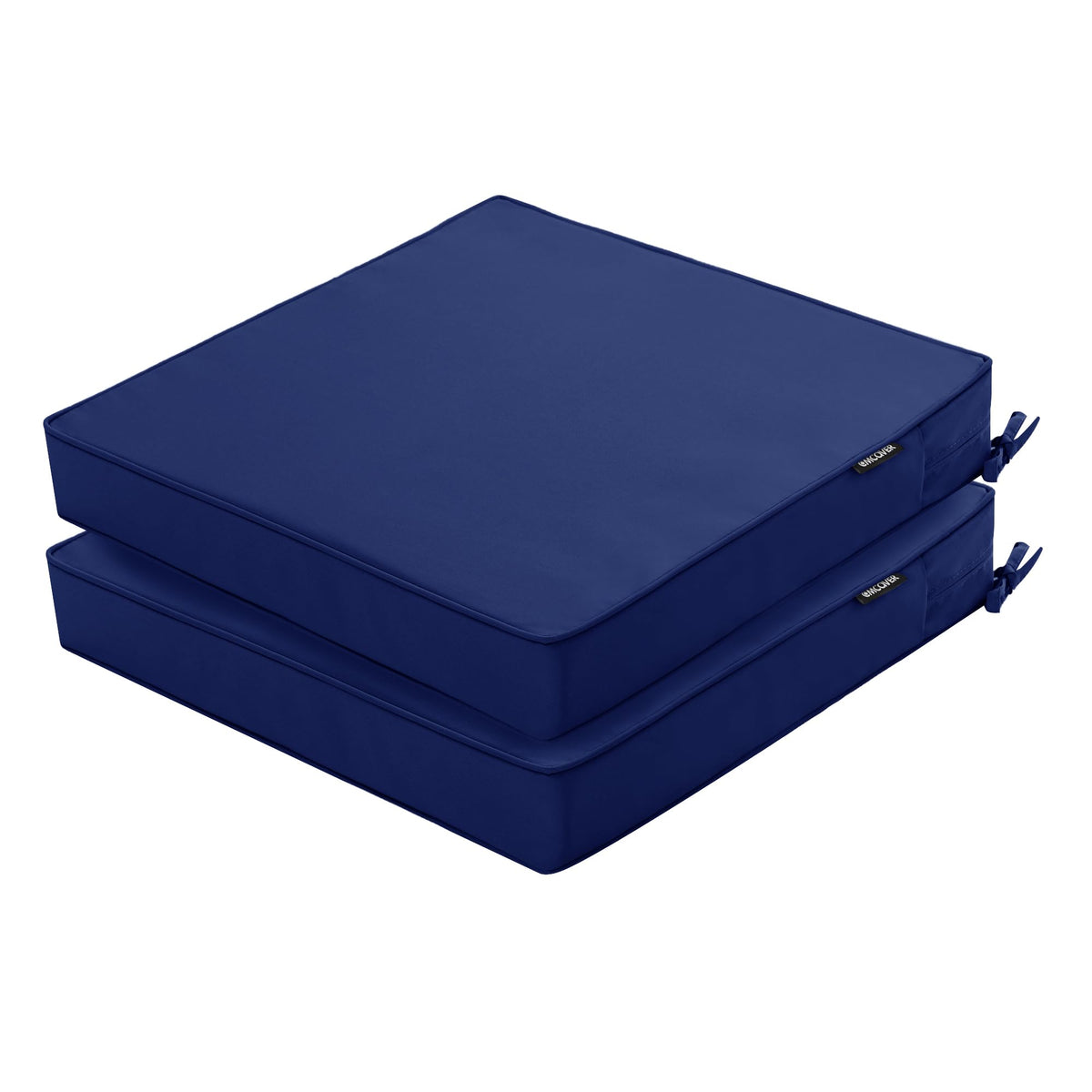 Outdoor Chair Cushions Set of 2, 19 x 19 x 3 Inch Seat Pads
