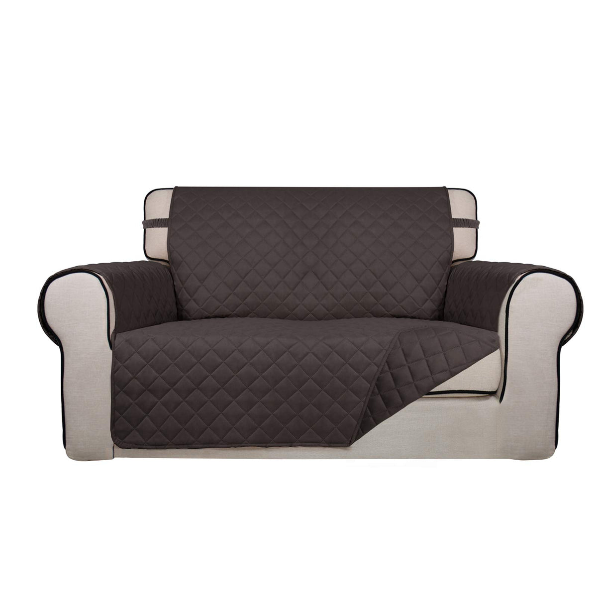 PureFit Reversible Quilted Couch Covers for Dogs Sofa Cover 4 Seater 88"