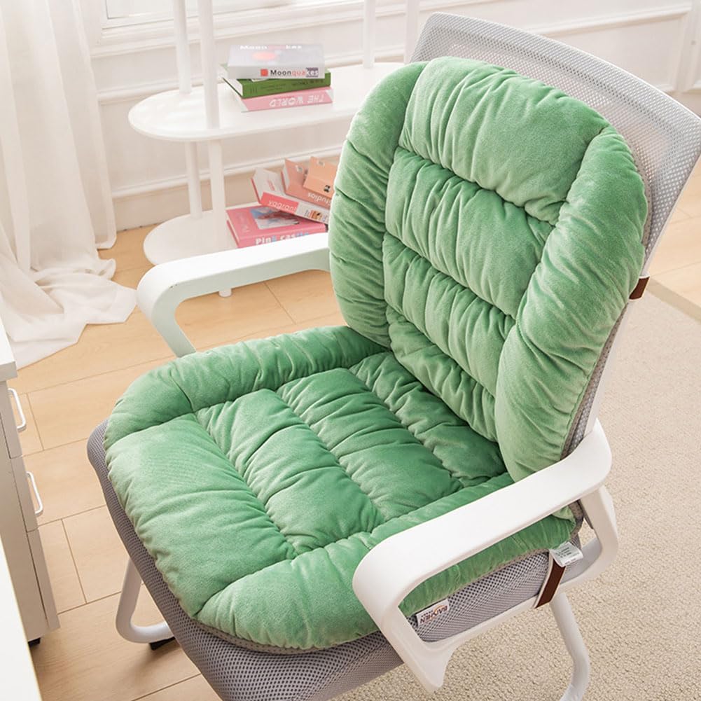 Desk Chair Cushion Office Chair Cushions with Removable Cover Soft Seat Pad Dorm Seat Pad with Back Support Rocking Chair Cushions,90×50cm