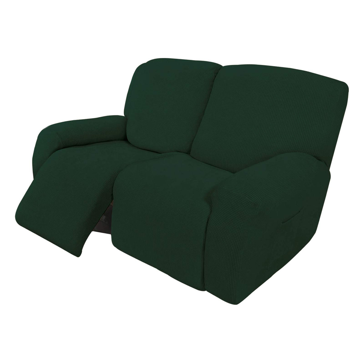 Easy-Going Stretch Recliner Chair Sofa Slipcover Washable Dark Gray