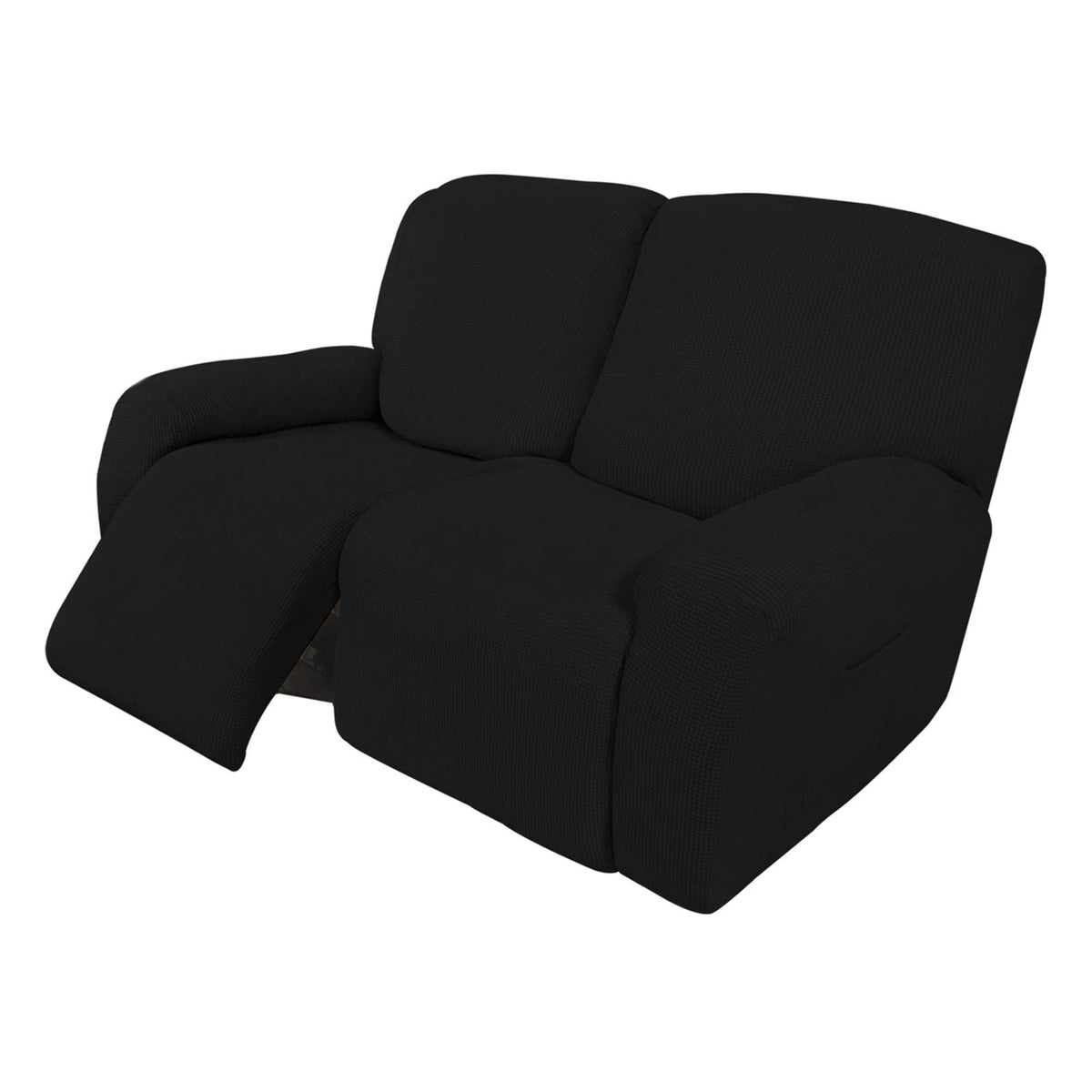 Easy-Going Stretch Recliner Chair Sofa Slipcover Washable Dark Gray